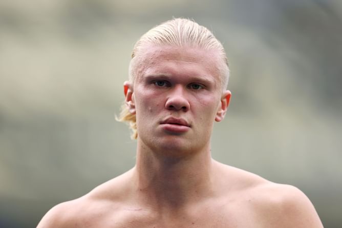 Erling Haaland jokingly claims Arsenal star punched him after getting 3 stitches on his chin during accident