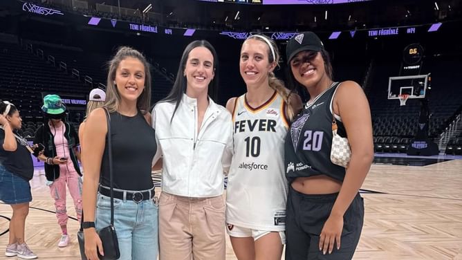 "The girlsssss": Lexie Hull overjoyed after making it to Caitlin Clark's former Iowa teammates' IG photo dump