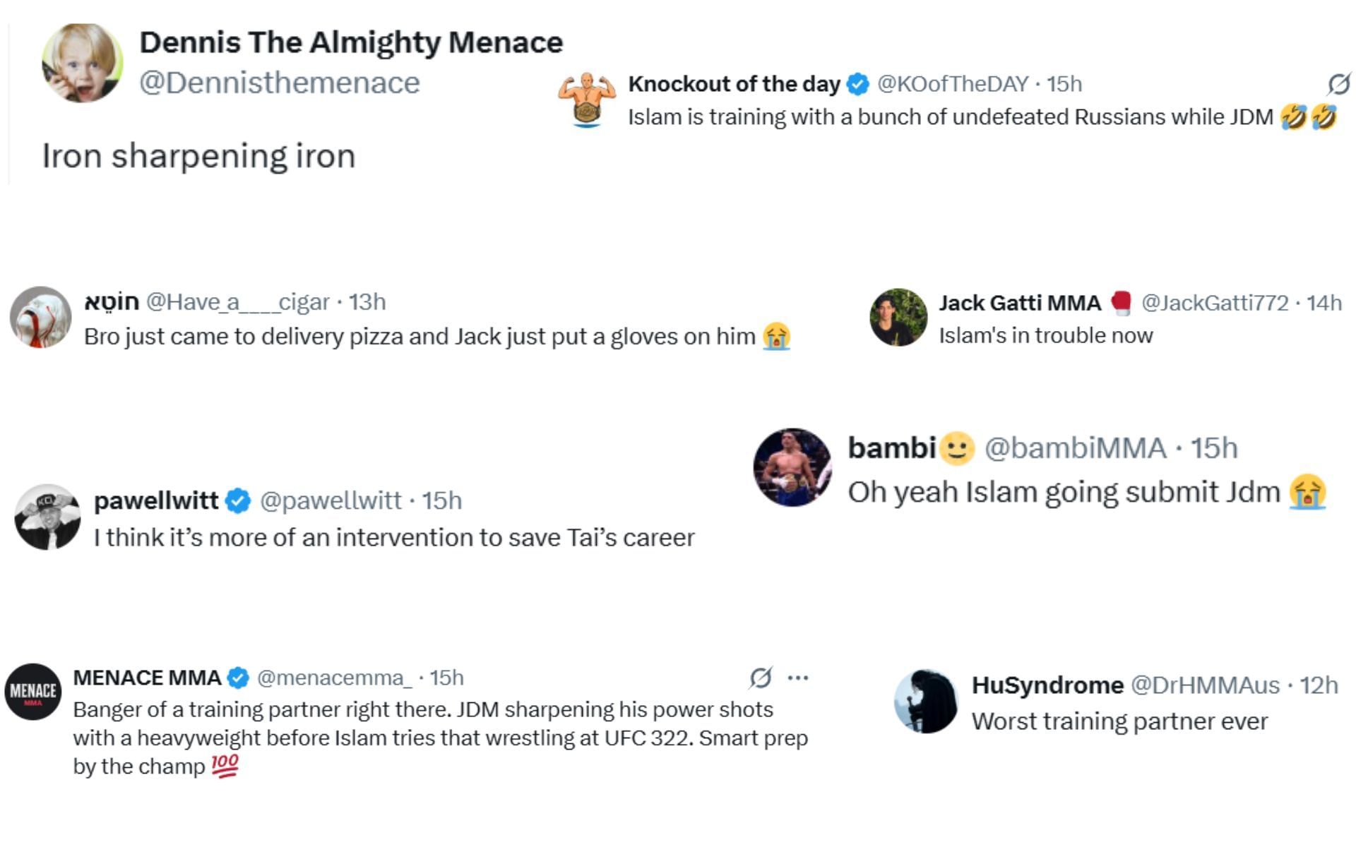 Fan reactions [Screenshots courtesy: @ChampRDS on X]