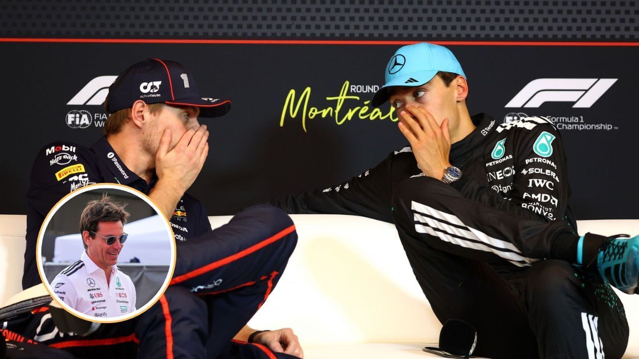 Fans react as Toto Wolff shares reason behind George Russell contract delay [Images via Getty]