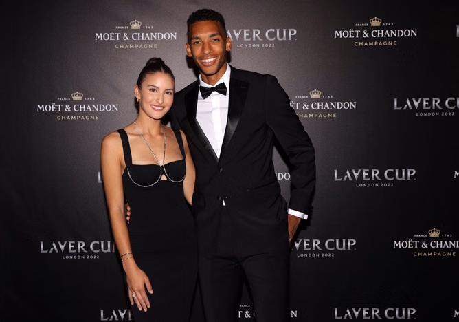 "Proud is an understatement"- Felix Auger-Aliassime's fiancée Nina sends loving message to Canadian after he reaches US Open SF