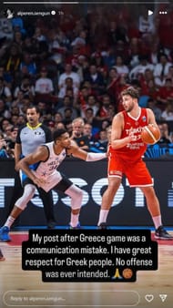 Segun se disculpó con los fanáticos de AntetocoUmpo y griego.