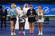 Townsend and Siniakova at the Dubai Duty Free Tennis Championships - Source: Getty