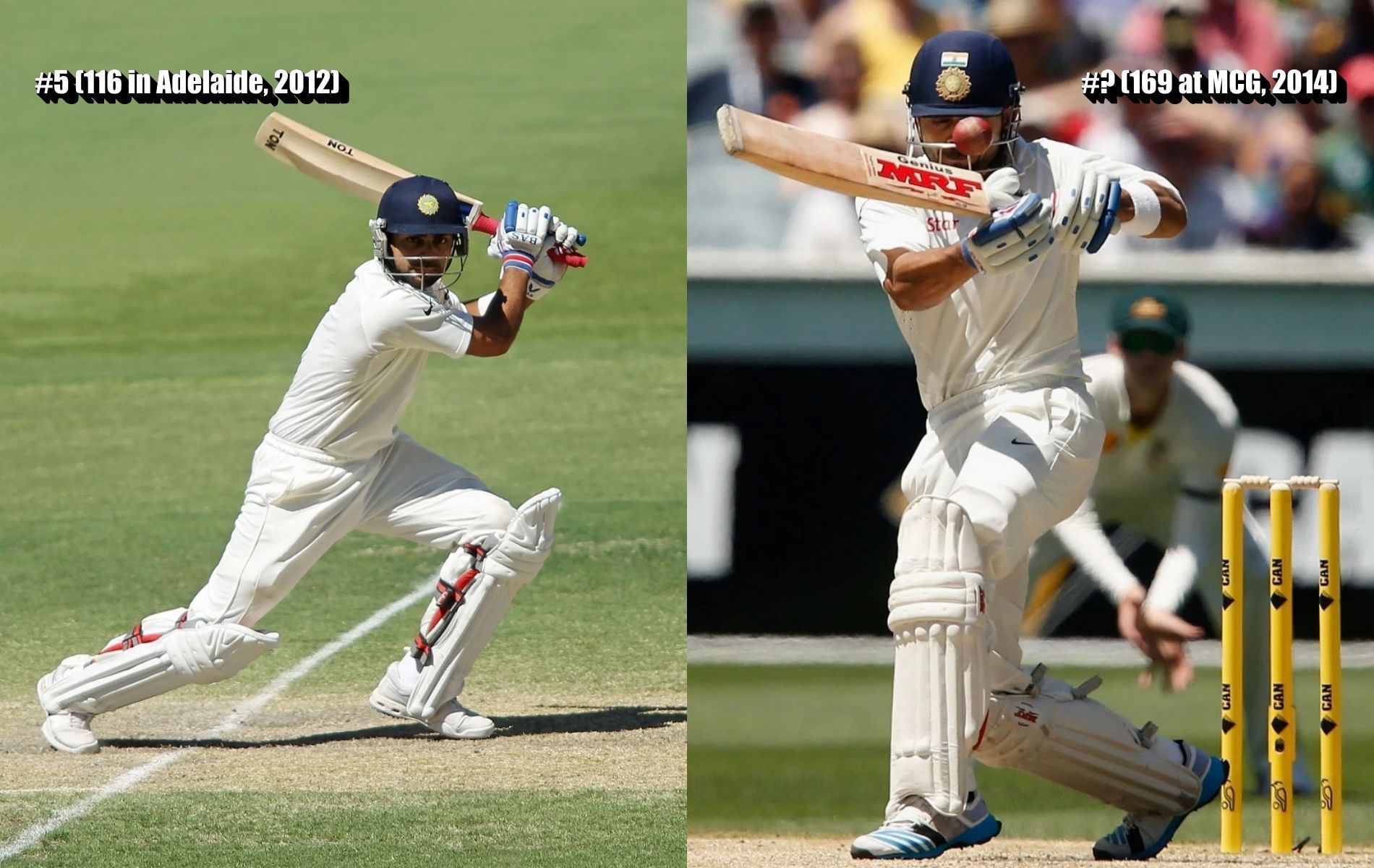Virat Kohli Test hundreds in Australia