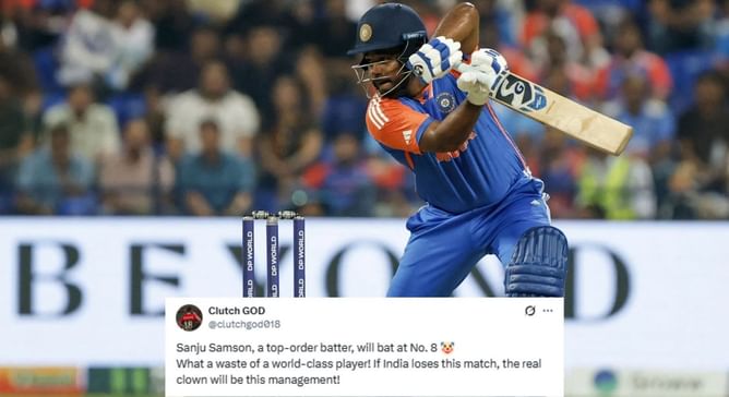 "What a waste of a world-class player!" - Fans fume as Sanju Samson dropped to No. 8 in IND vs BAN Asia Cup 2025 Super 4 clash