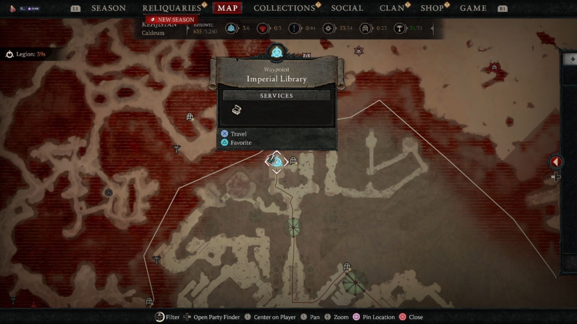 Whenever it&#039;s good for you, head to the Imperial Library to start this quest (Image via Blizzard Entertainment)