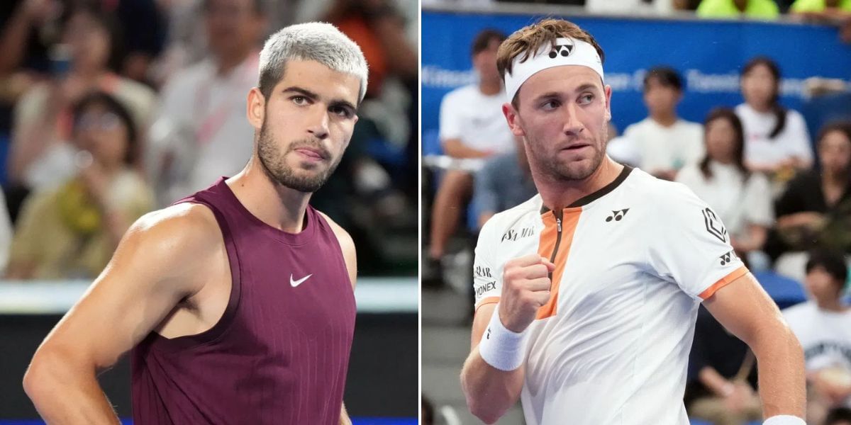 Carlos Alcaraz and Casper Ruud to renew their rivalry in China Open SFs | Image Source: Getty