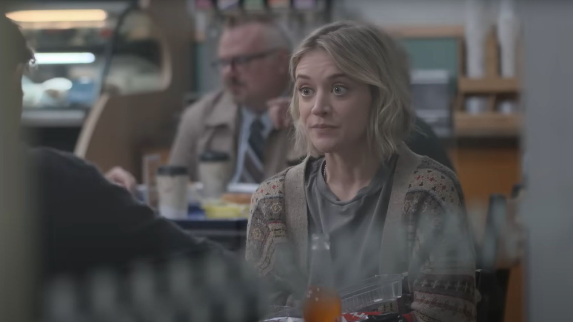 Mare befriends Ned (Image via YouTube/Peacock)
