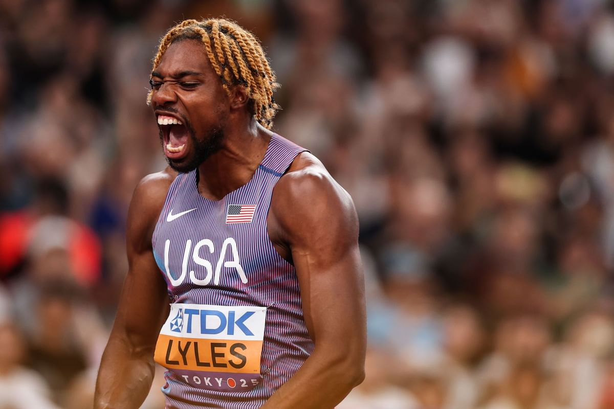 "You’re not going to beat me off the turn"- Noah Lyles makes a strong statement after setting a new world lead at the World Championships