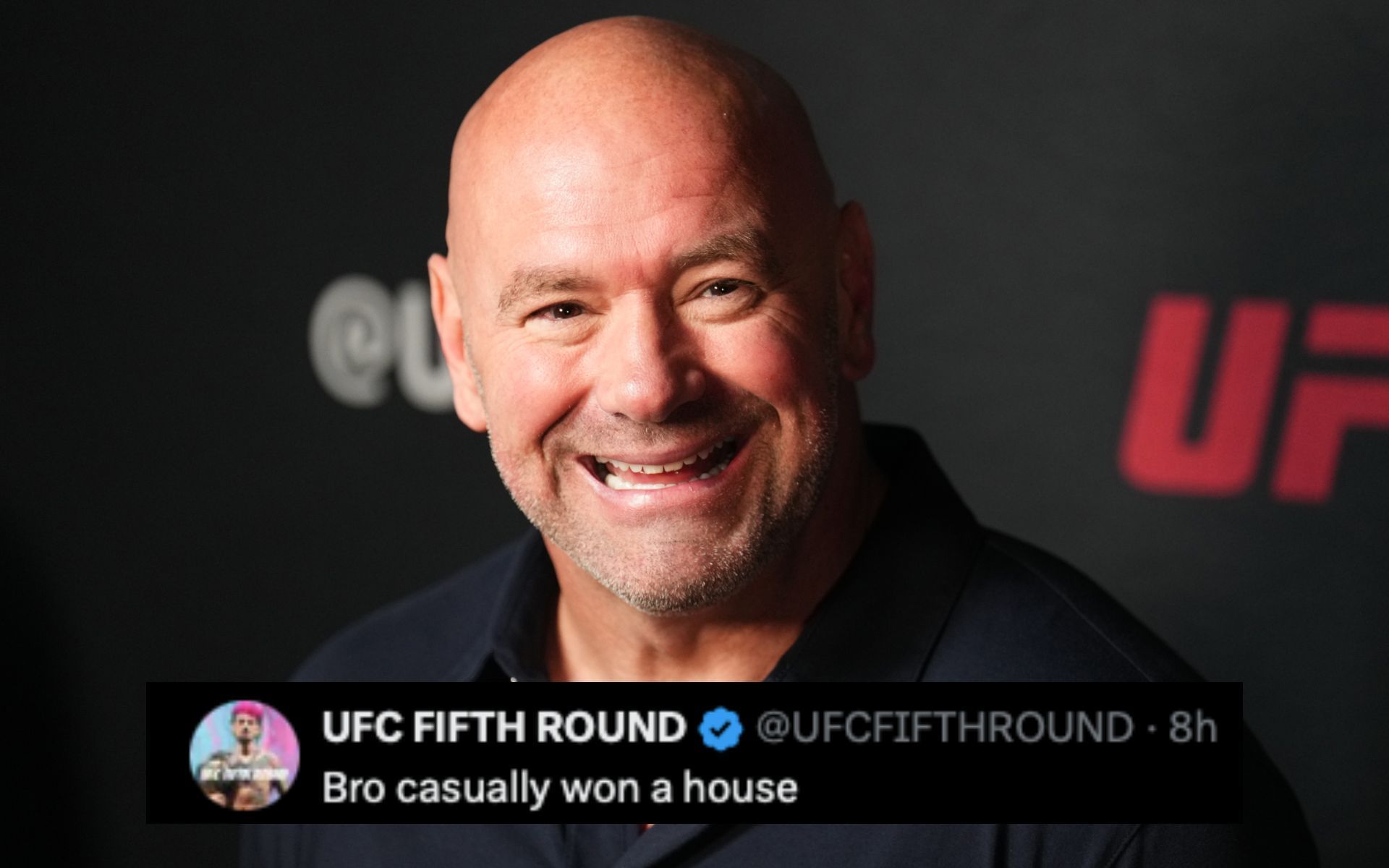 Fans on Dana White