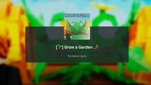 What does the Chimpanzee do in Grow a Garden?