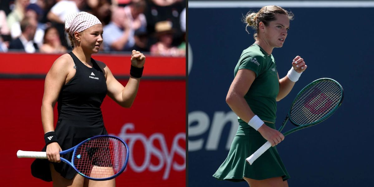 Diana Shnaider vs Caty McNally is one of the first-round matches at the Korea Open 2025. (Photos: Getty)