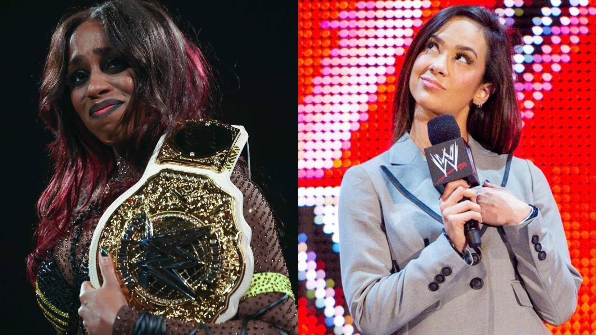 Naomi reacted to the rumors about AJ Lee today. [Image credits: WWE.com]