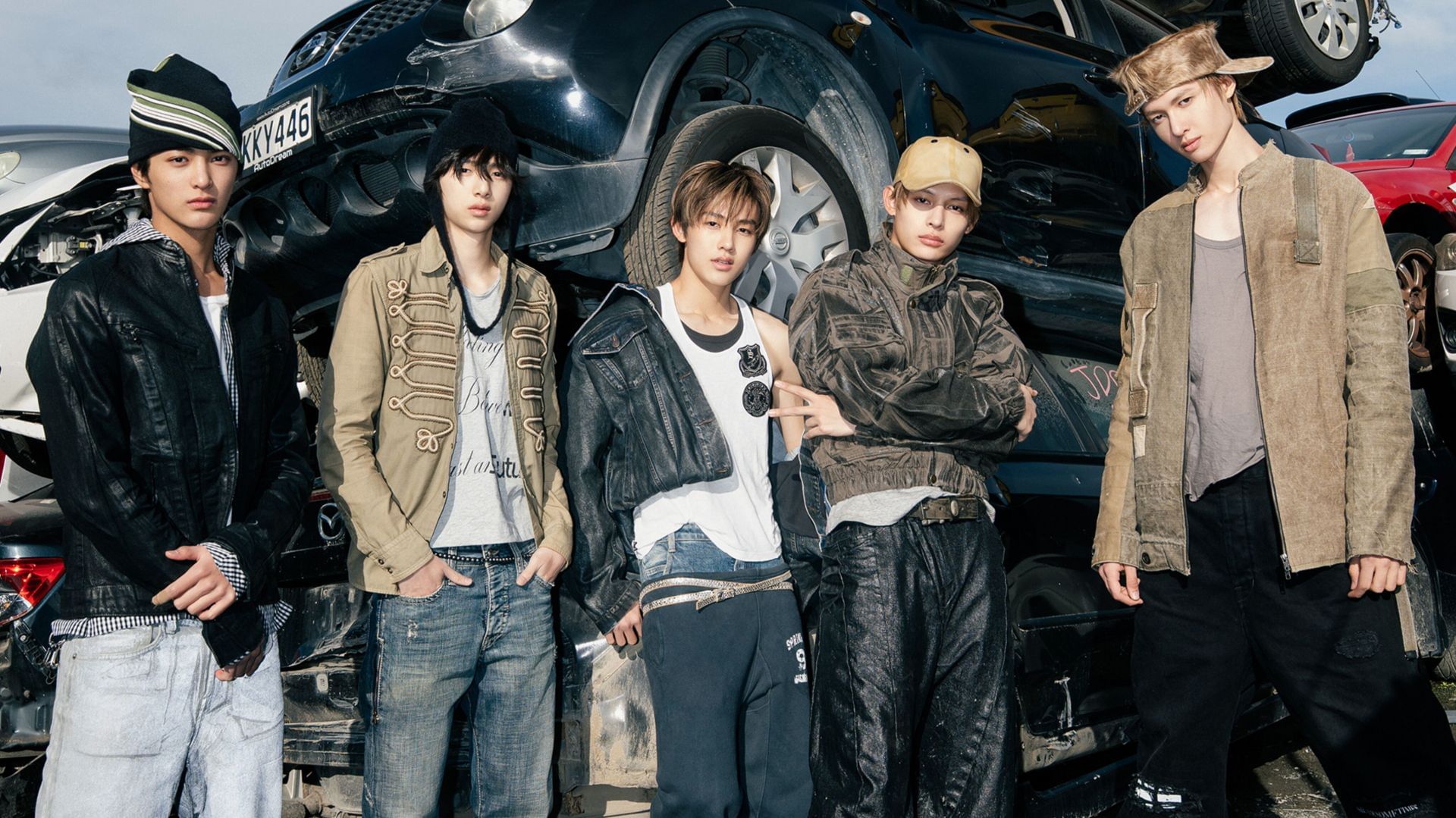 CORTIS members for their album (Image via X/@cortis_bighit)