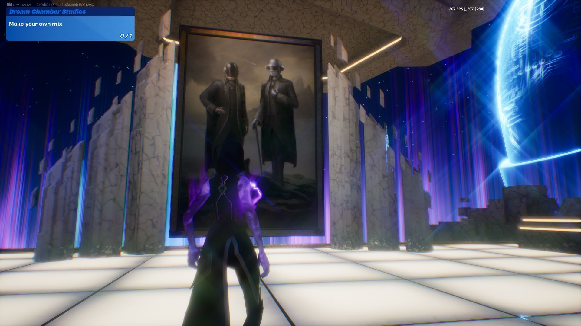 Complete all quests in each of the activities in the Fortnite Daft Punk Experience to earn the free rewards (Image via Sportskeeda Gaming || Epic Games)