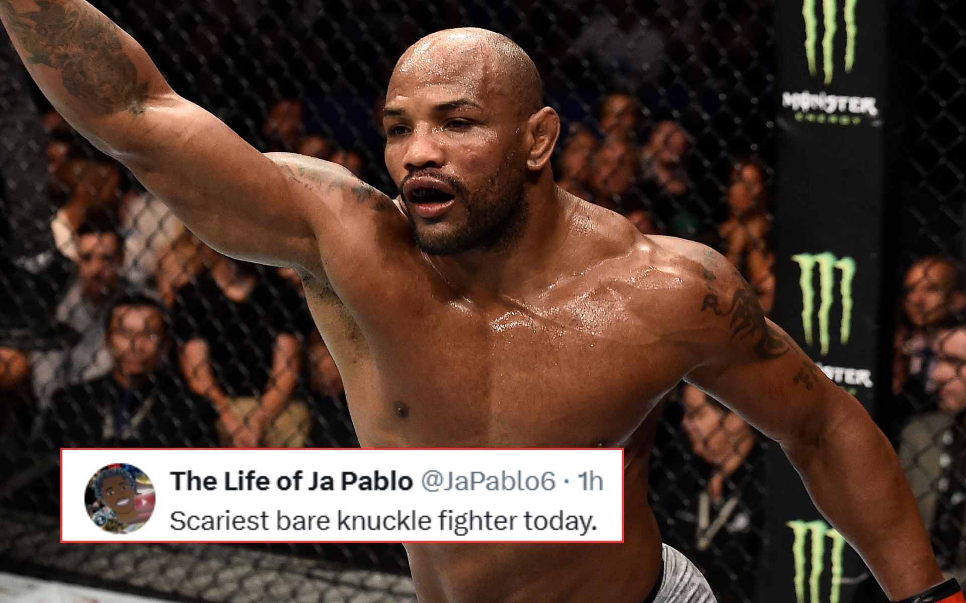 Yoel Romero (pictured) is 2-0 in combat sports in 2025. [Image courtesy: Getty Images]