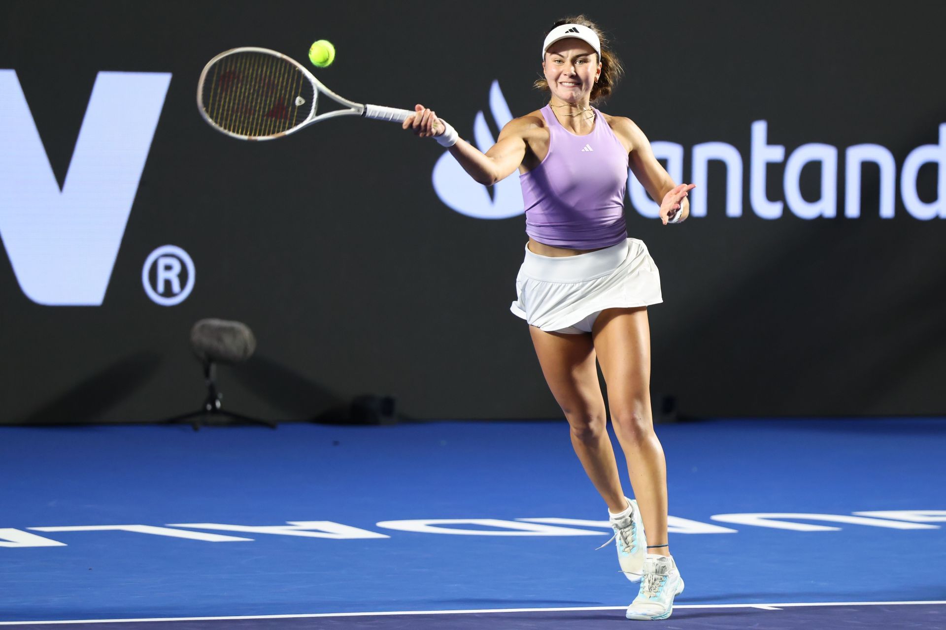 Jovic in action at the 2025 Guadalajara Open (Image Source: Getty)