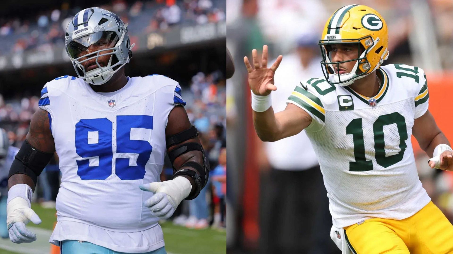 Kenny Clark makes his feelings known on taking down Jordan Love ahead of Cowboys vs Packers (Image source - Getty)