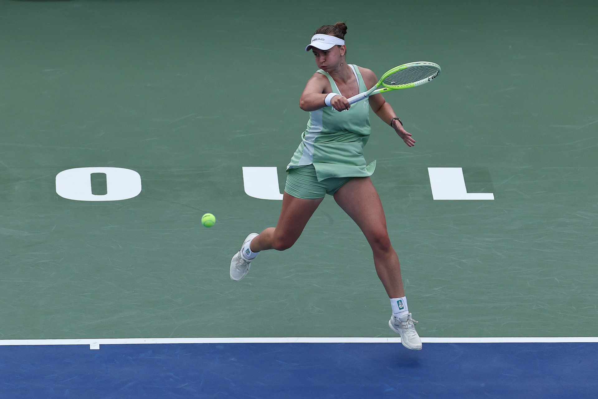 Barbora Krejcikova at the Korea Open 2025. (Photo: Getty)