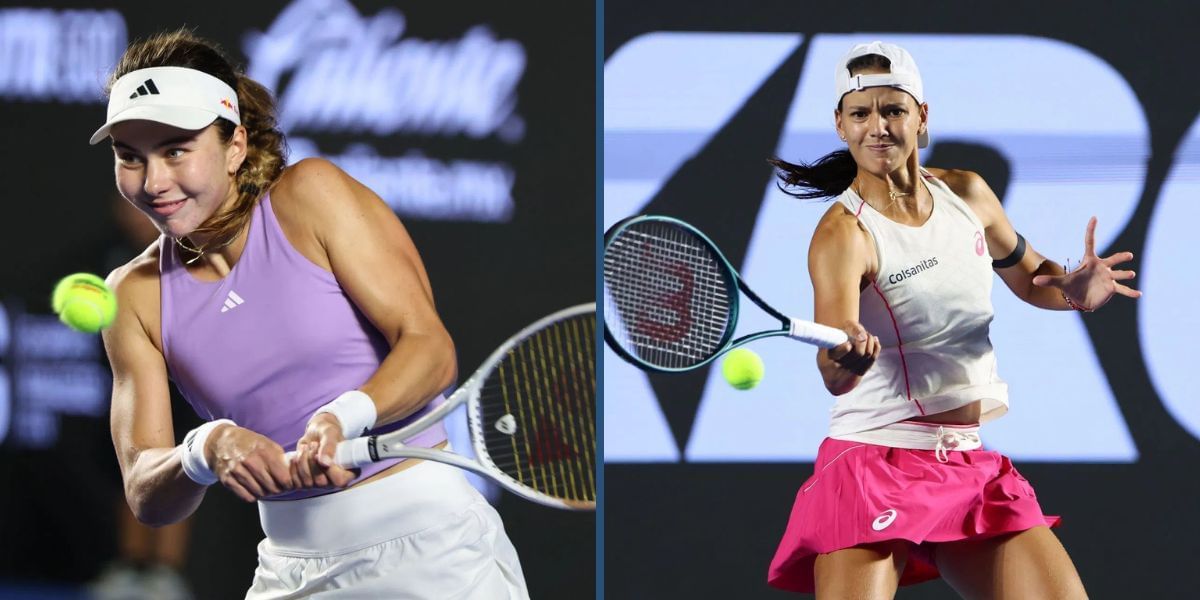 Iva Jovic (L) and Emiliana Arango (R) (Image Source: Getty)