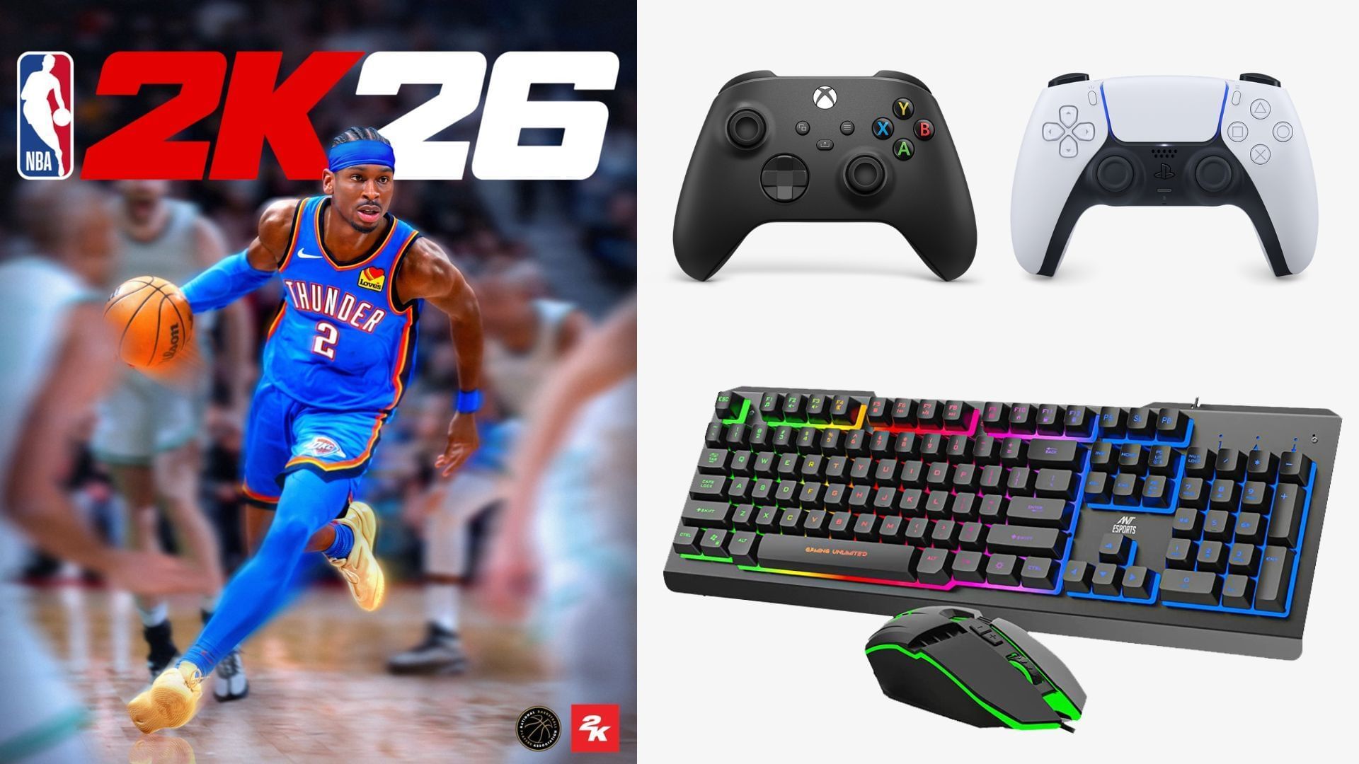 NBA 2K26 (Image via 2K Games, PlayStation, Xbox, Dell)