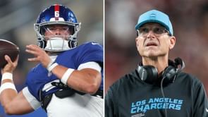 Jim Harbaugh teases strategic tweaks for Jaxson Dart's QB1 debut vs. Chargers