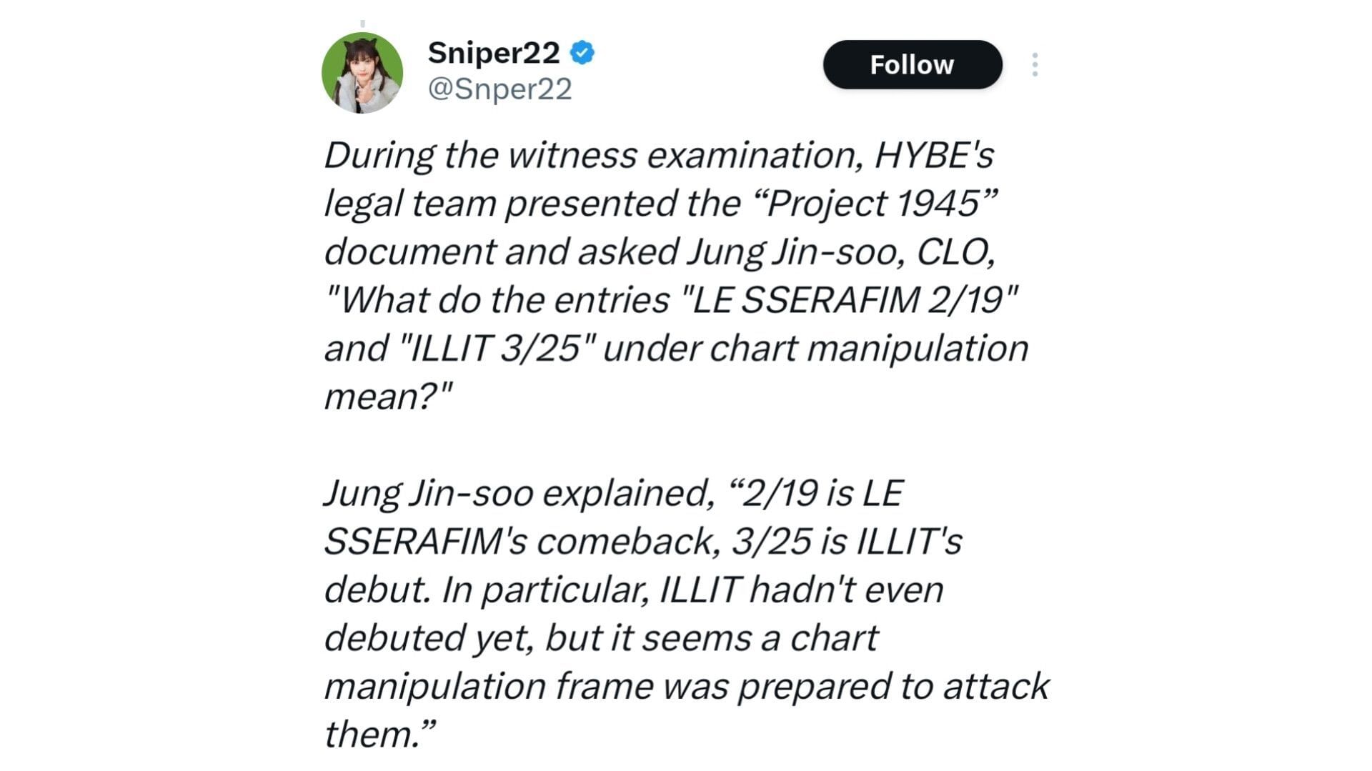 Translations of Jung Jin-soo&#039;s explanation (translation by X/@Snper22)