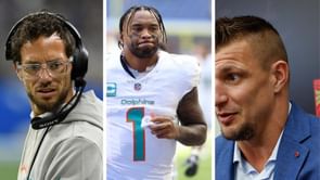 "Coach McDaniels is losing the locker room": Rob Gronkowski goes scorched earth on Dolphins after Tua Tagovailoa's abysmal showing