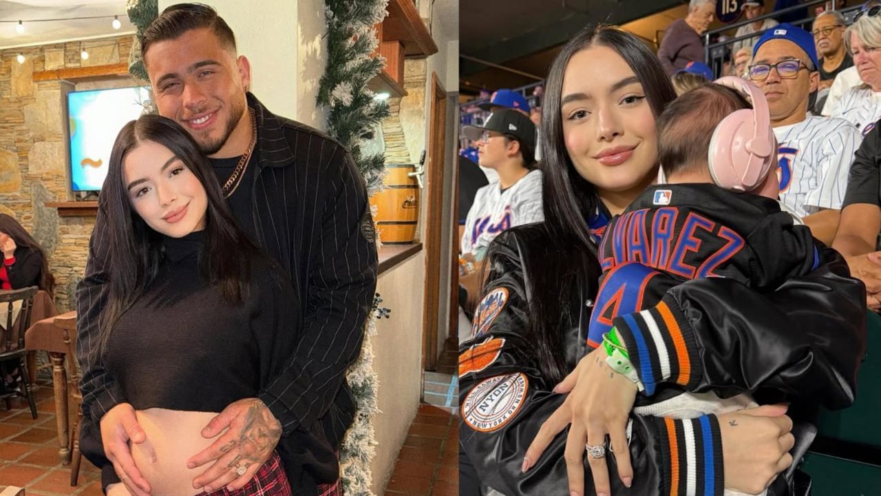 Francisco Alvarez with his wife, Nahomi (Images from - Instagram.com/@franciscoalvarez.13. Instagram.com/@nahomilra1)