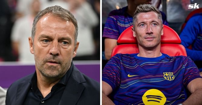 Hansi Flick wants Barcelona to replace Robert Lewandowski with Bundesliga star; club president Joan Laporta not keen on player: Reports