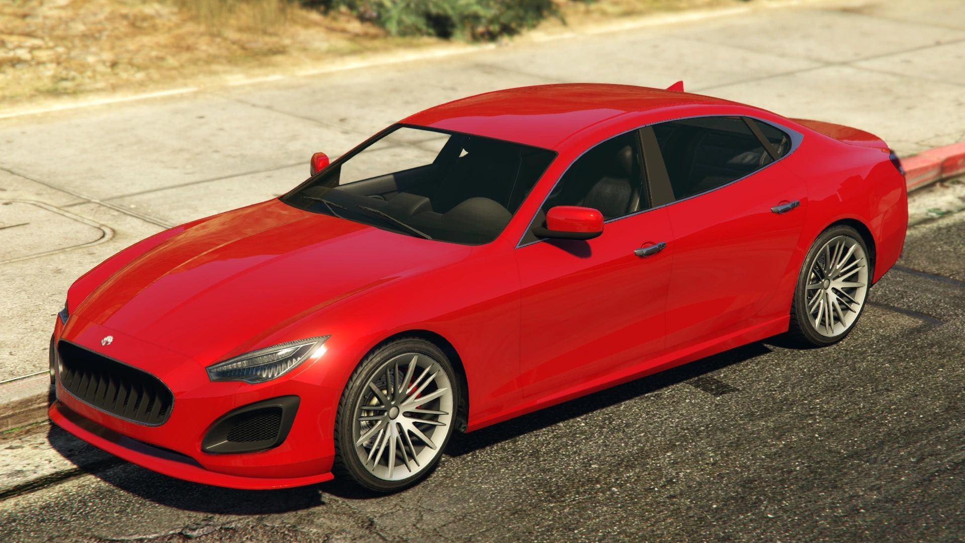 The Lampadati Cinquemila is also a decent vehicle to drive (Image via Rockstar Games // GTA Wiki)