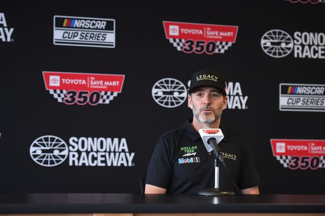 Jimmie Johnson makes feelings clear about LMC’s lawsuit settlement with Rick Ware Racing