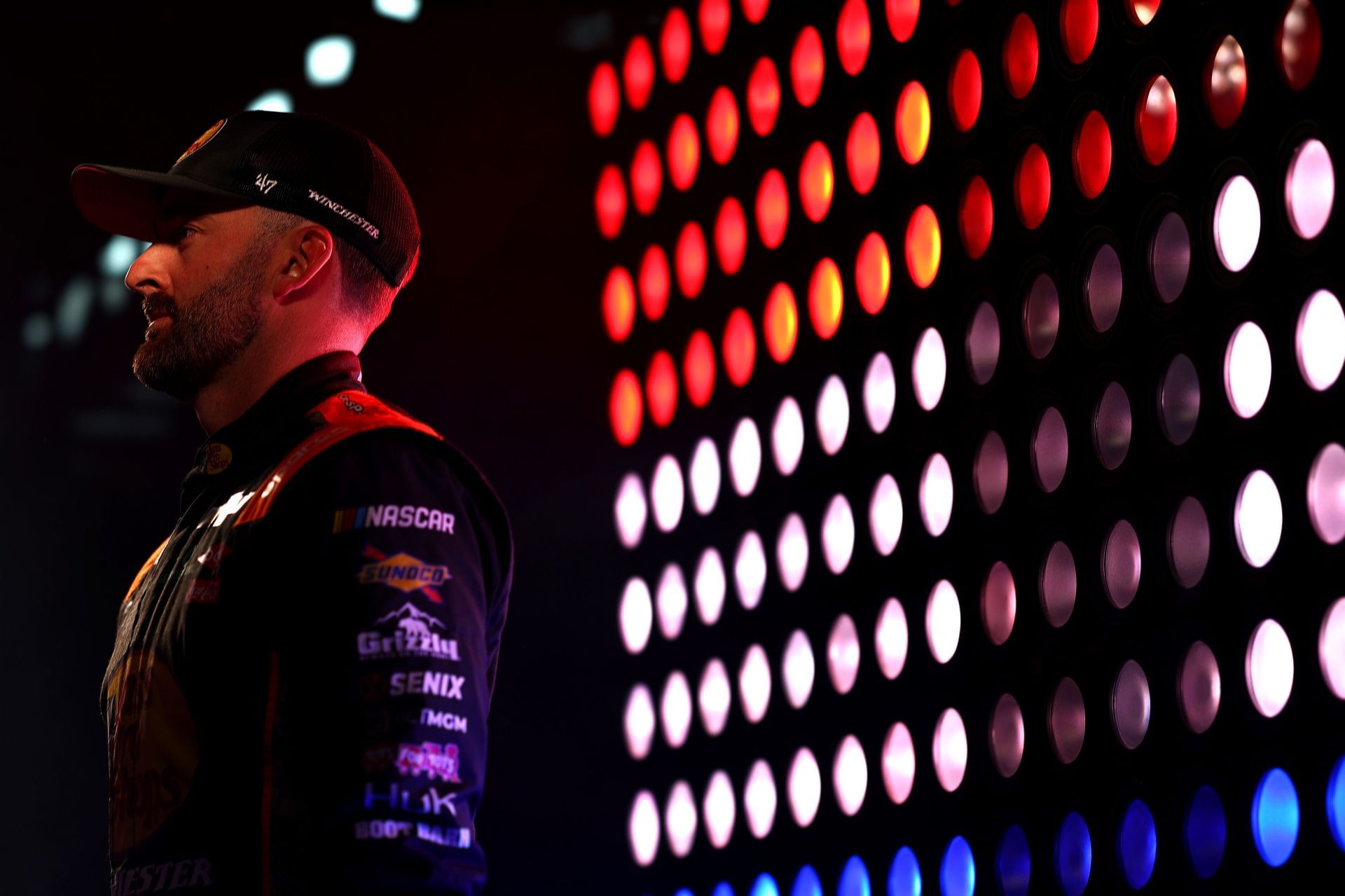 Austin Dillon of Richard Childress Racing before the Bass Pro Shops Night Race at Bristol. Source: Getty