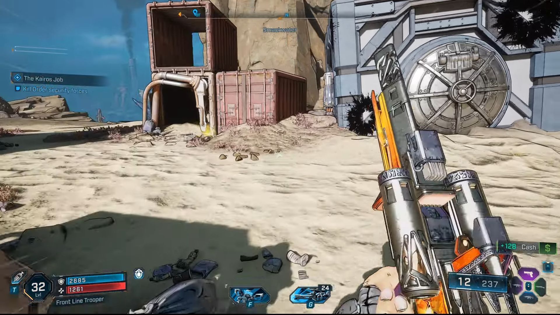 Open safe to complete The Kairos Job in Borderlands 4 (Image via Youtube/@WoWQuest)