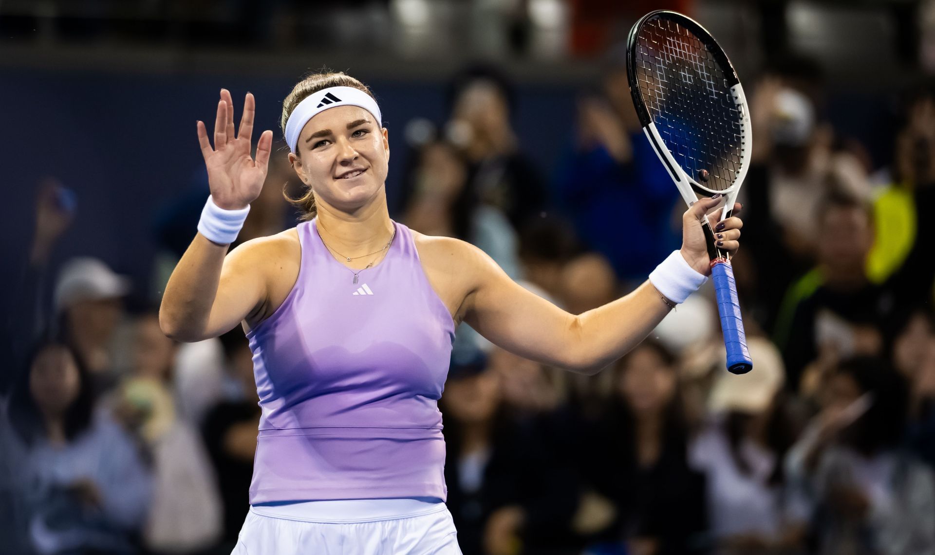 Karolina Muchova at the China Open 2025. (Photo: Getty)
