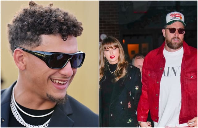 Patrick Mahomes reveals why Taylor Swift-inspired cocktail was created for  Travis Kelce and Chiefs QB's "1587 Prime" steakhouse