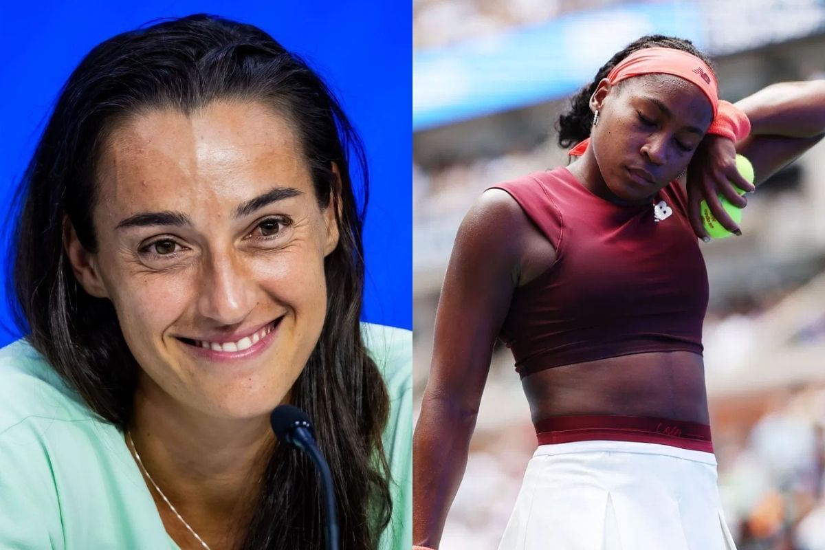 Caroline Garcia and Coco Gauff - Source: Getty
