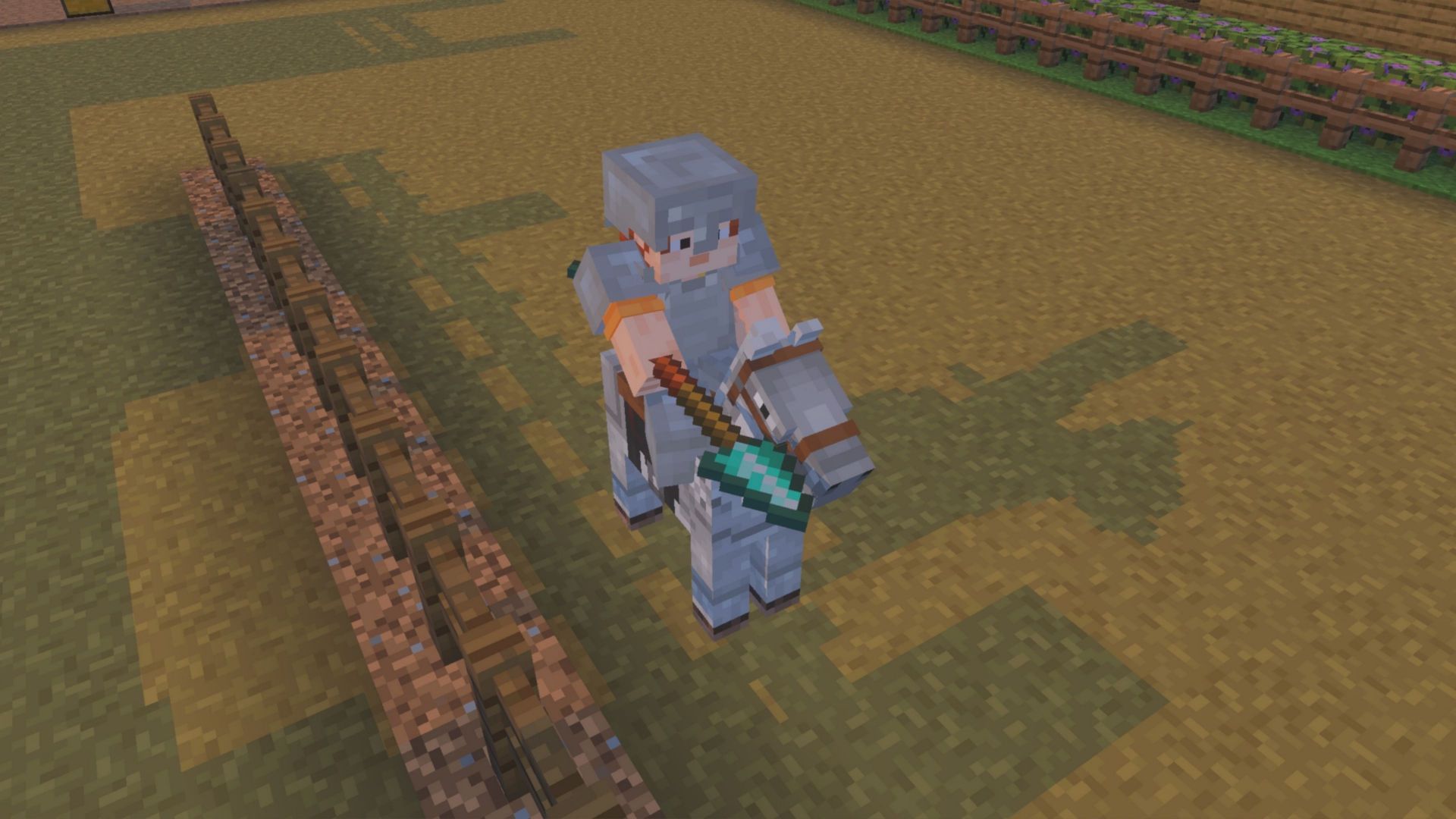 Spear is a brand new melee weapon coming to Minecraft (Image via Mojang Studios)
