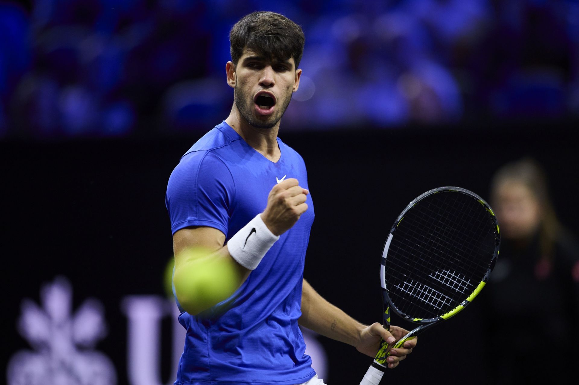 Carlos Alcaraz at the 2024 Laver Cup (Source: Getty)