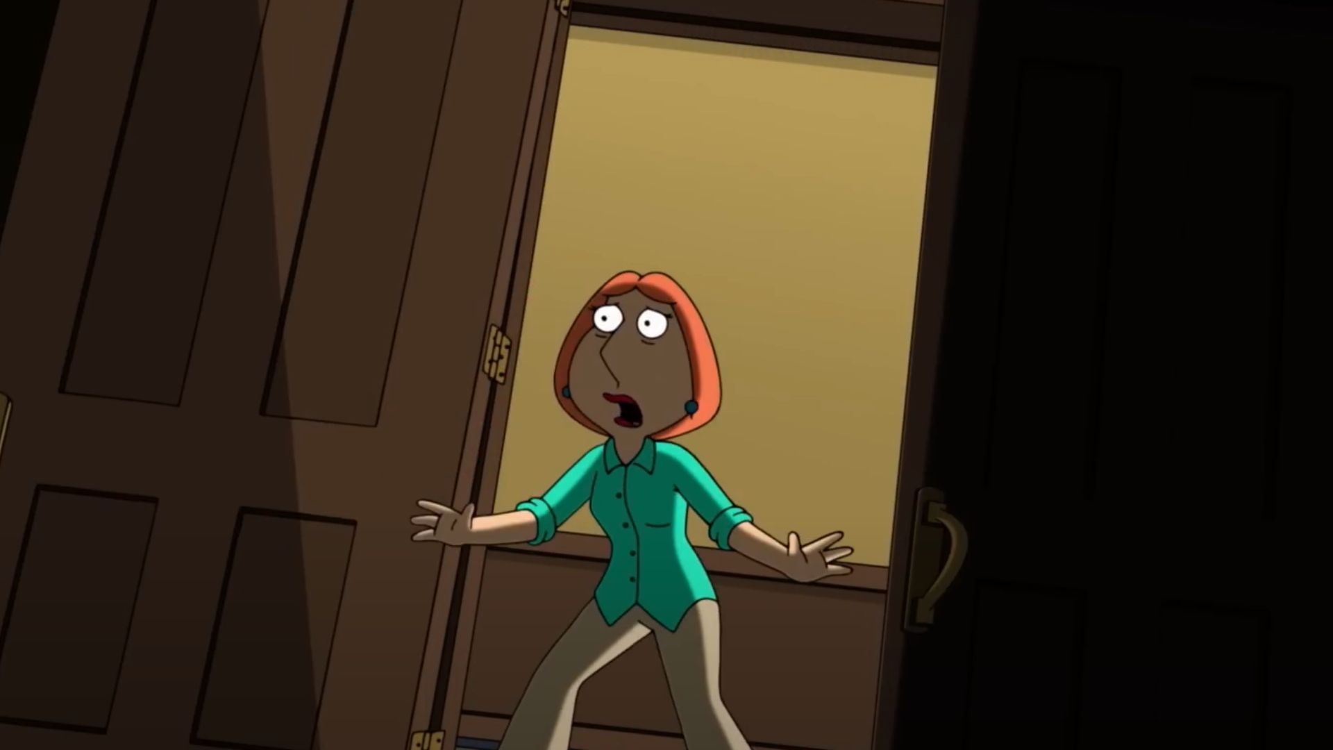 Lois is humiliated on TV (Image via YouTube/Hulu)