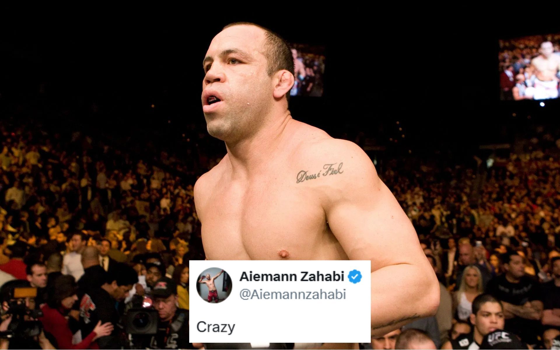 MMA community reacts to Wanderlei Silva