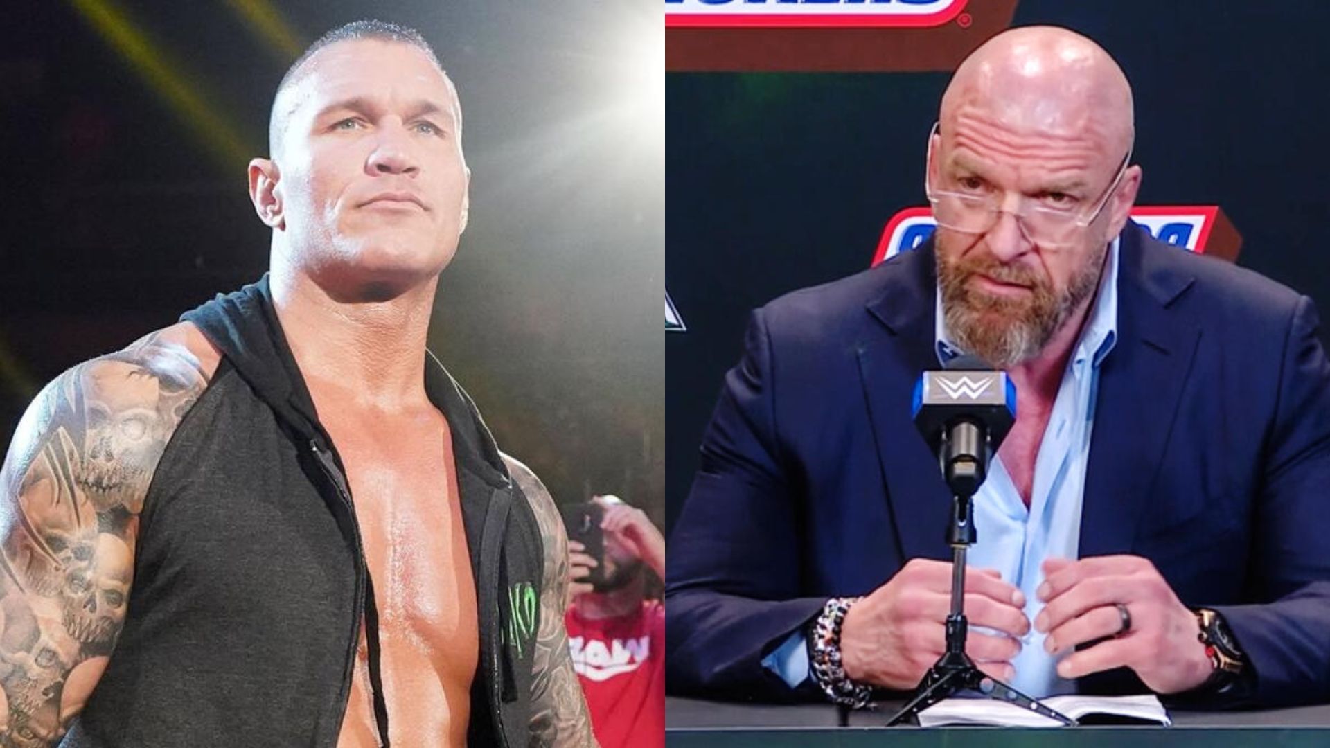 Randy Orton [left] and Triple H [right] [Image Credits: WWE.com]