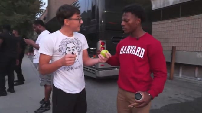 "What the hell?": IShowSpeed left disgruntled after fan sells a green apple signed by him for $500