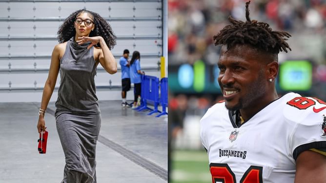 Antonio Brown drops NSFW 3-word message mocking Angel Reese over twerking video amid back injury issue