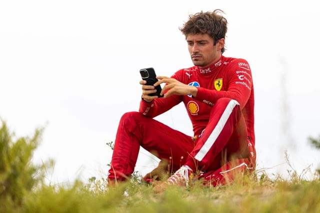 Explained: How Charles Leclerc found a phone while sitting trackside in the  F1 Dutch GP after his DNF