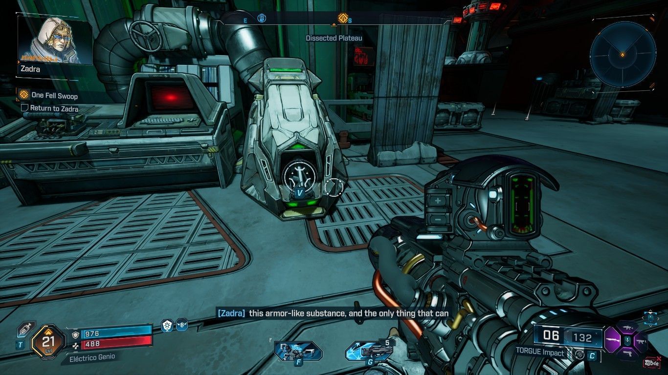 Return to Zadra after dispencing the Locust (Image via 2k | Sportskeeda Gaming)