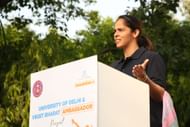 Saina Nehwal at an event in Delhi (Image Source: Getty)