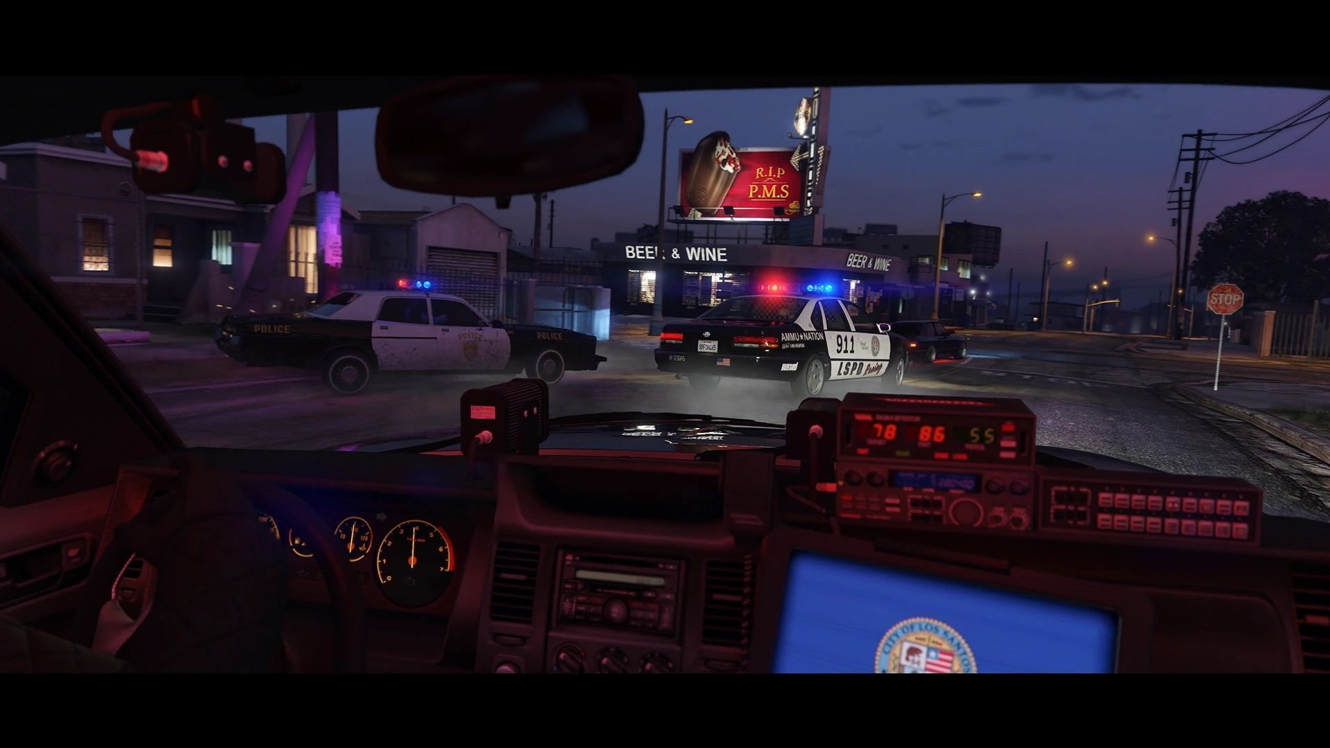 All cop vehicles are on sale at the moment (Image via Rockstar Games)