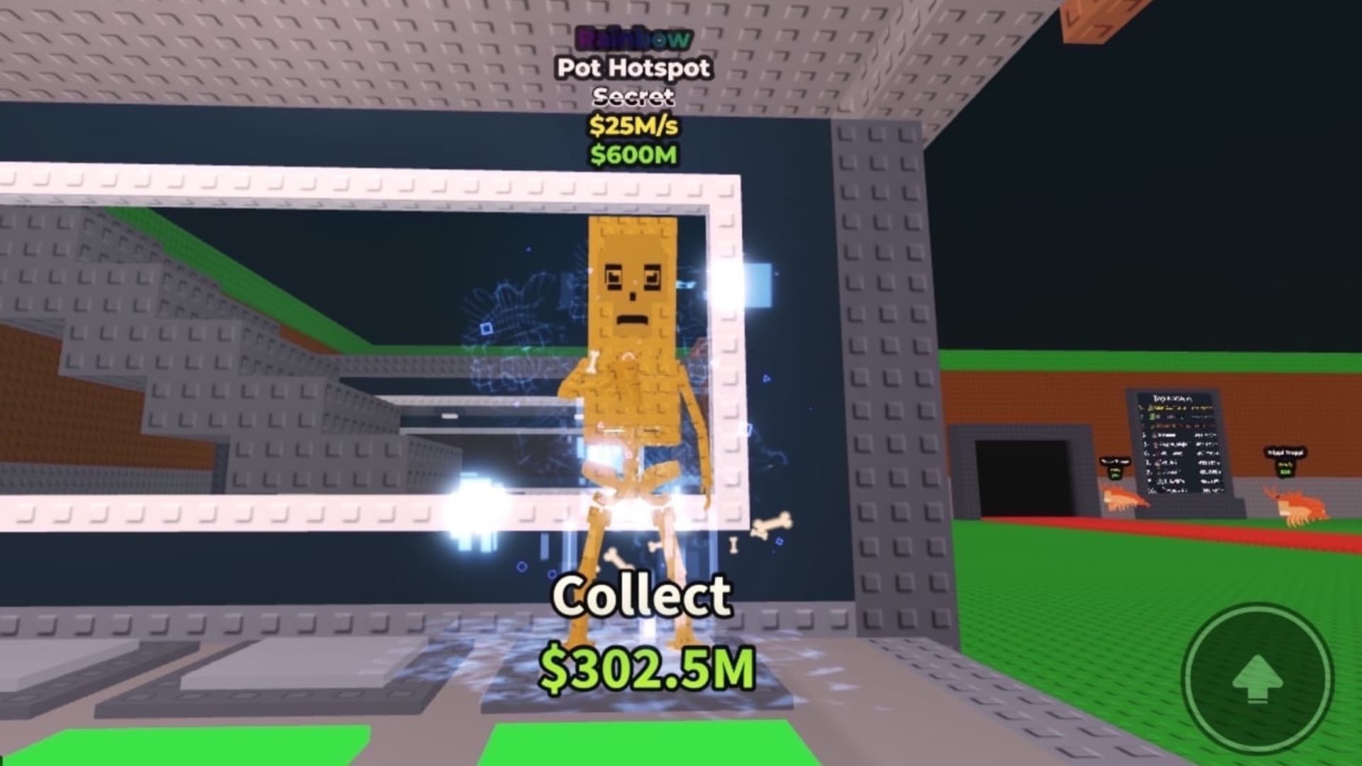 A Rainbow-mutated Pot Hotspot (Image via Roblox)
