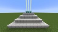 Making a beacon in Minecraft requires a lot of effort and materials (Image via Mojang Studios)